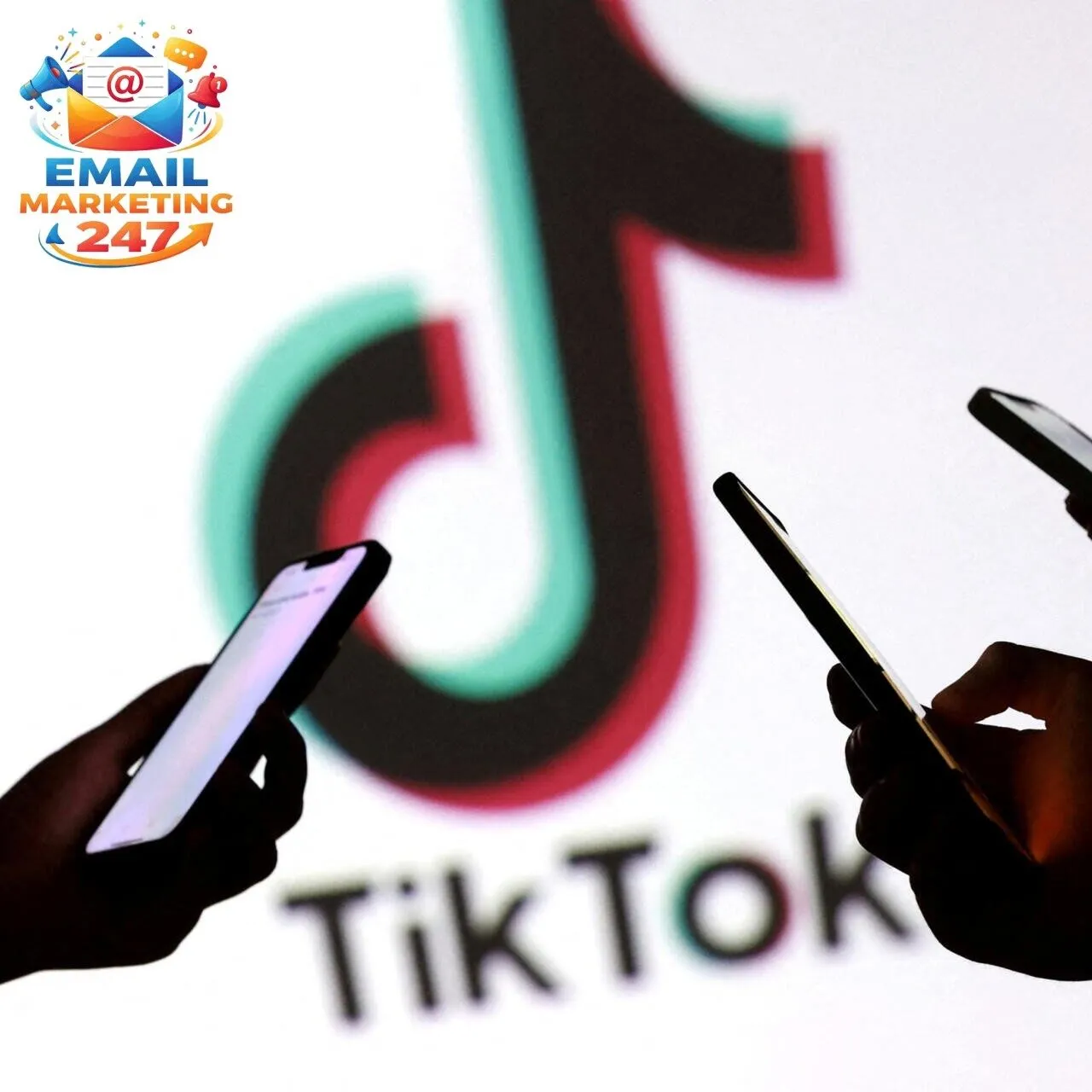 Người dùng sử dụng ứng dụng TikTok trên điện thoại thông minh