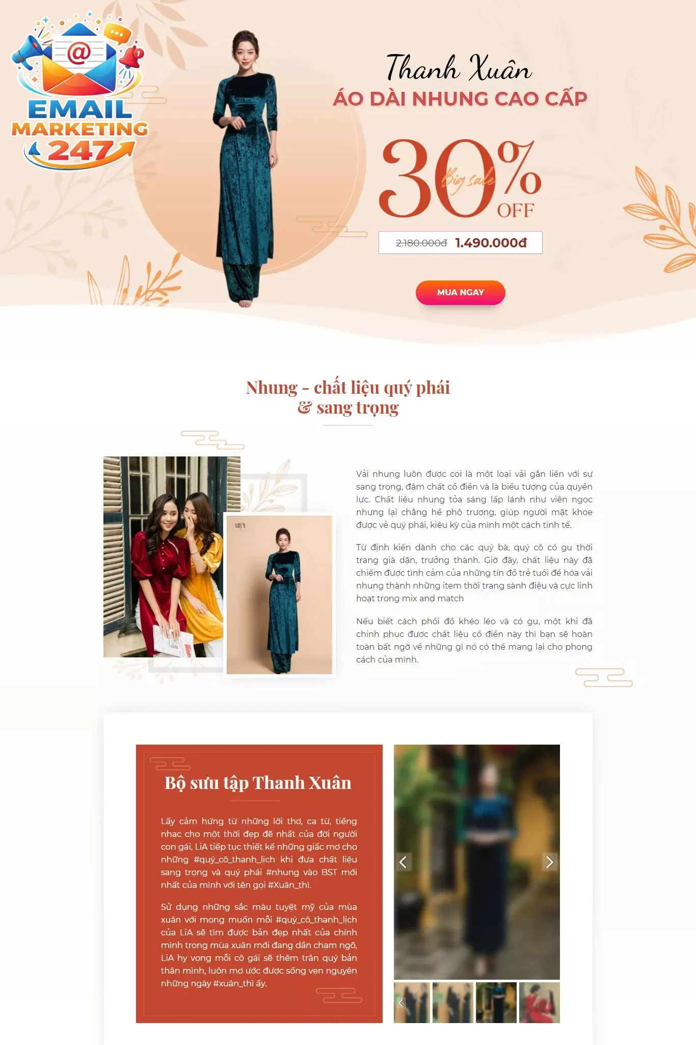 Thiết kế Landing Page tối ưu chuyển đổi và tăng doanh số