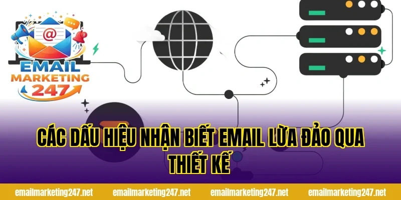 Các dấu hiệu nhận biết email lừa đảo qua thiết kế