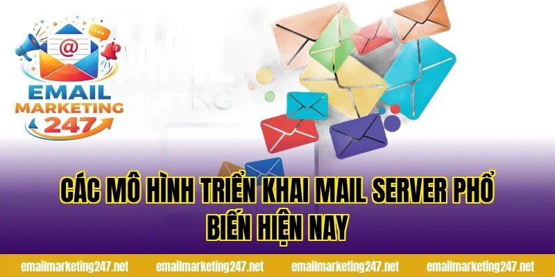 Các mô hình triển khai mail server phổ biến hiện nay