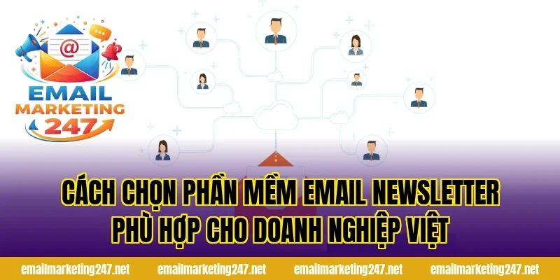 Cách chọn phần mềm email newsletter phù hợp cho doanh nghiệp Việt