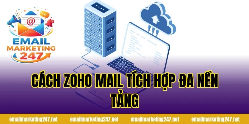 Cách Zoho Mail tích hợp đa nền tảng