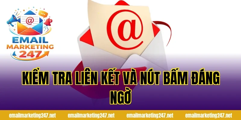 Kiểm tra liên kết và nút bấm đáng ngờ