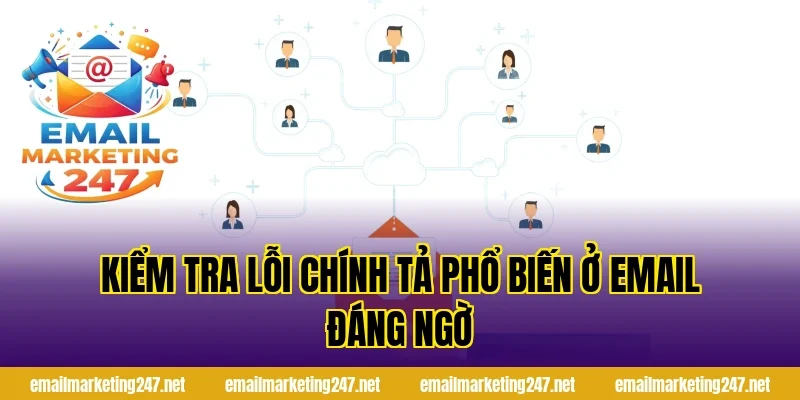 Kiểm tra lỗi chính tả phổ biến ở email đáng ngờ