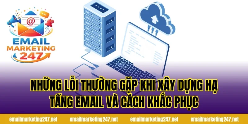 Những lỗi thường gặp khi xây dựng hạ tầng email và cách khắc phục