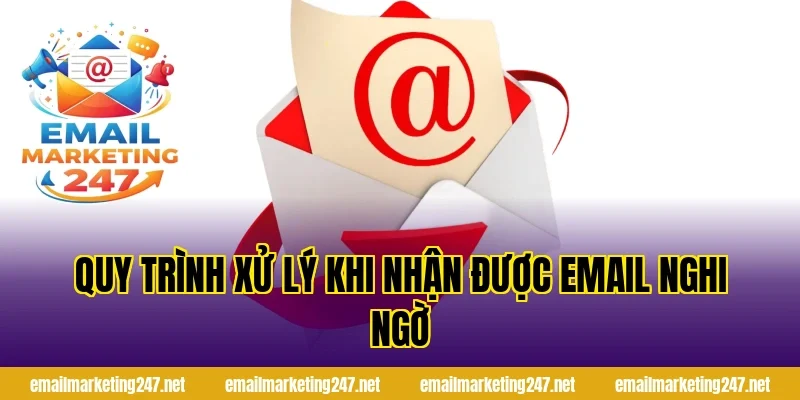 Quy trình xử lý khi nhận được email nghi ngờ