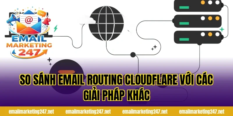 So sánh email routing Cloudflare với các giải pháp khác