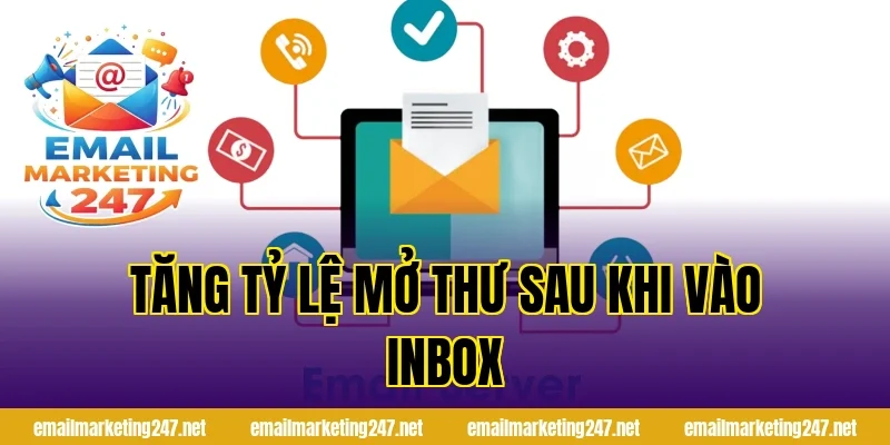 Tăng tỷ lệ mở thư sau khi vào inbox