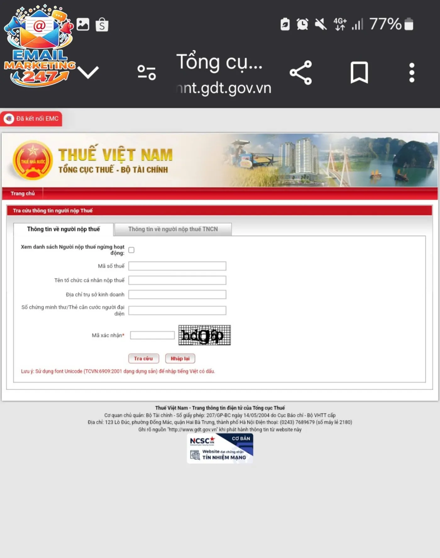 những lưu ý quan trọng khi xử lý dữ liệu mã số thuế và email