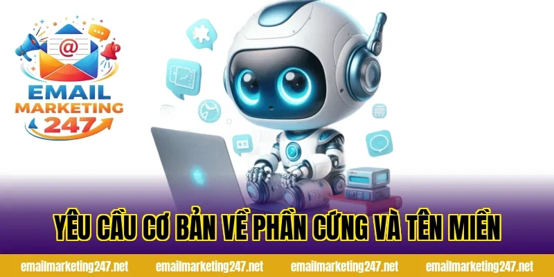 Yêu cầu cơ bản về phần cứng và tên miền